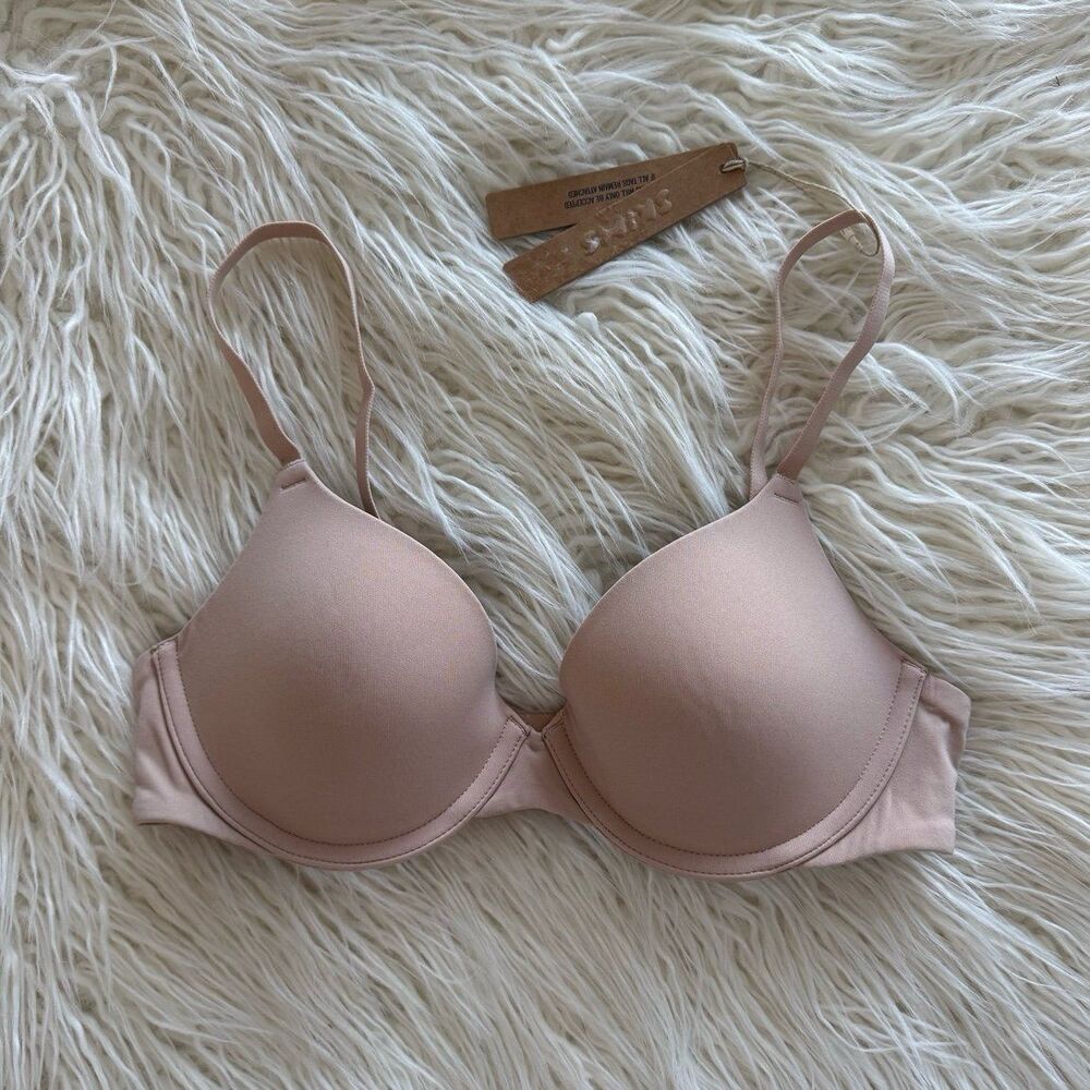 Skims Fits Everybody T-shirt Bra Mica Size 32B